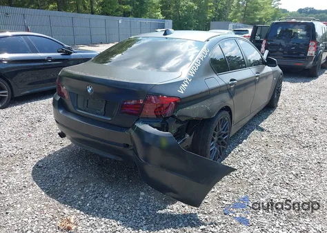 2011 BMW 535I из США, поврежденный, VIN WBAFR7C58BC806456